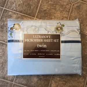 NEW Twin Ultrasoft Microfiber Sheet Set 3 Piece